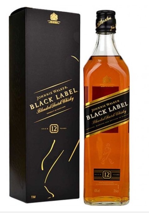JOHNNIE WALKER BLACK LABEL 750 ml