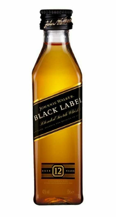 JOHNNIE WALKER BLACK LABEL MINUATURA