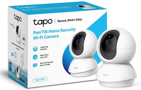 CAMARA IP TP Link TAPO C200 MOVIMIENTO REMOTO WIFI SD DAY NIGHT