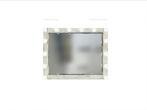 Espejo Camarín Hollywood Espejo de luces 80cm x 1mt