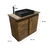 Vanitory Muebles Para Baño Con Estilo Industrial Fabrica - comprar online