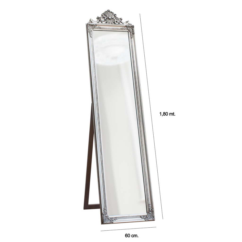 RUFFINO MUEBLES COMERCIALES — Espejo estilo industrial marco de hierro de  1,80 x