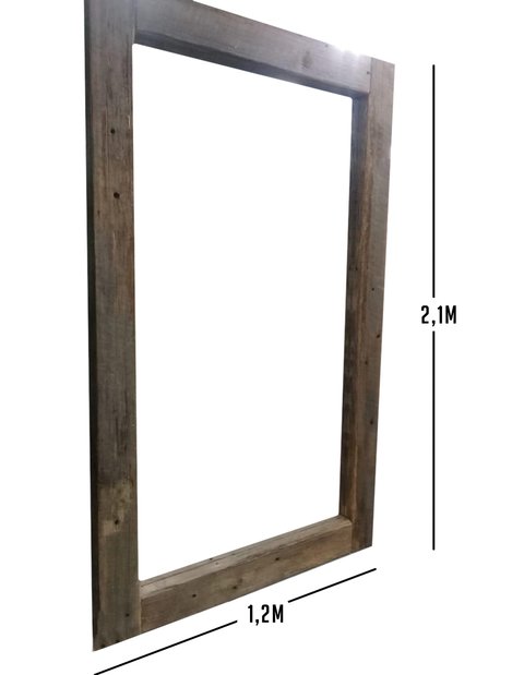 Espejo marco de pinotea