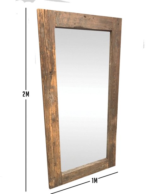 Espejo marco de pinotea