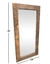 Espejo marco de durmiente de madera - comprar online