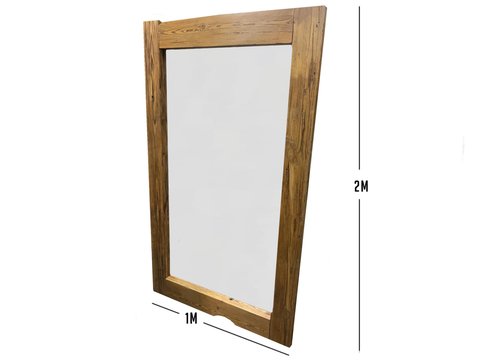 Espejo marco de pinotea 2m x 1m