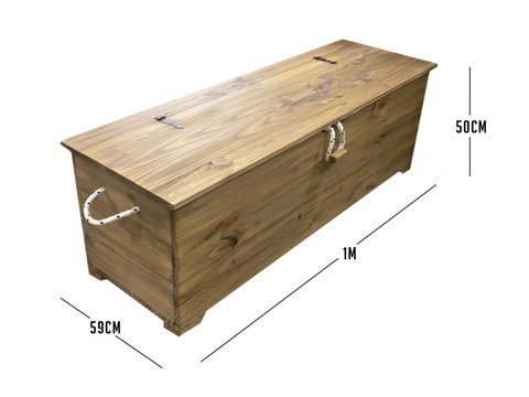 Baúl baúles caja cajones fábrica de cajas de madera 80 x 50 x 50