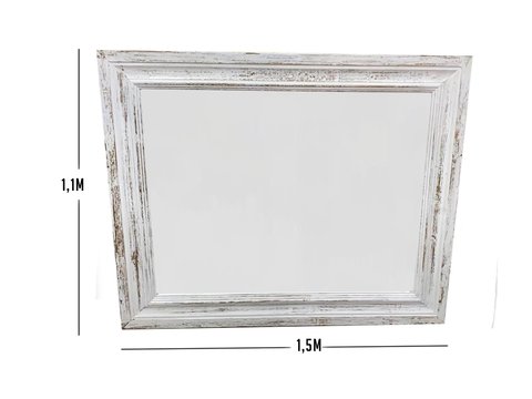 Espejo marco vintage de 14cm 1,10m x 1,5m