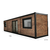 Modulo para Oficina en hierro y madera 6 x 2,40 mt. - comprar online