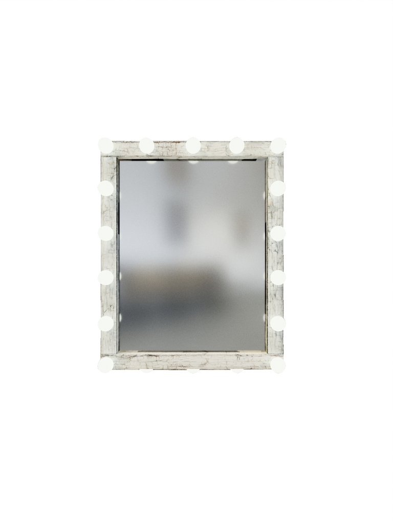 Espejo Camarín Hollywood Espejo de luces 1mt x 80cm
