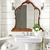 Espejo Espejos Para Baño Diferentes Formas Estilo Antiguo - comprar online