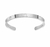 Pulsera Pinza Plata 925 con cristales cubics U90 - comprar online