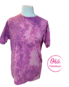 Remera Urbana violeta batik