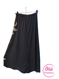 Pollera Shuva Lunar, negro M - comprar online