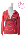 Buzo Samaha Frida, rojo M/L