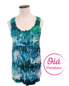 Vestido Tania verde S,M