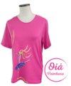 Remera Portugal fucsia bailarina