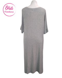 Vestido Australia gris abstracto - comprar online