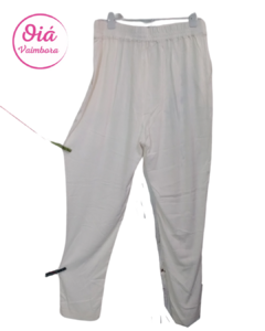 pantalón Osiris blanco hojas M, L - comprar online