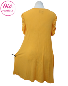 vestido Estrella naranja flores de M a XL - comprar online