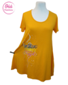 vestido Paula naranja metatrón de M a XL