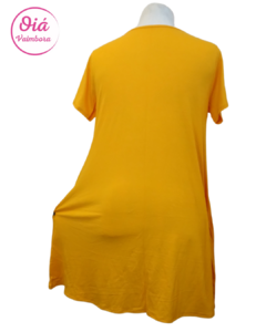 vestido Paula naranja metatrón de M a XL - comprar online