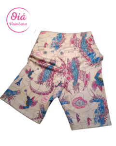 calza biker estampada dragones