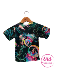 Remeras Niños verde cholita - comprar online