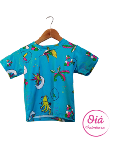 Remeras Niños celeste magia - comprar online