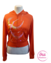 Campera Vientos naranja colibrí