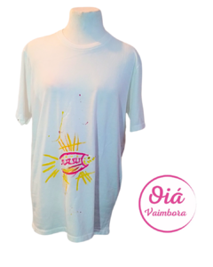 Remera Urbana Pez Inca, blanco M