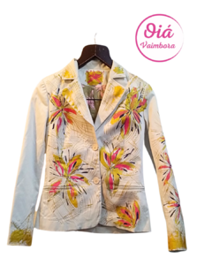 Saco Yani Floral Chic, blanco S