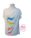 Remera Isolda Fractal, blanco XL - (copia)