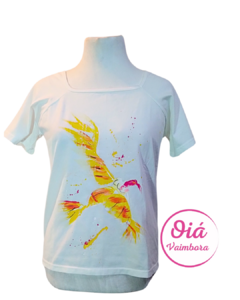 Remera Quadre Cóndor, blanco L