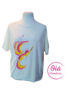 Remera Amnisty Colibrí, blanco L