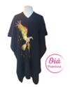 Poncho Fiambala Cóndor, negro XXL