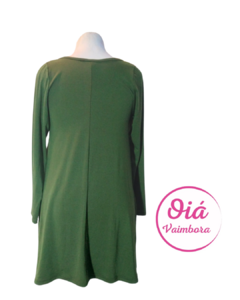 Vestido Shakti Metatrón, verde inglés L - comprar online