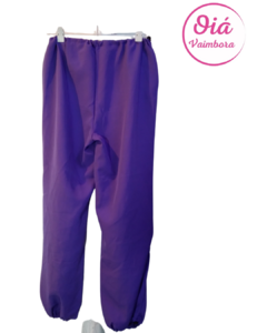 Pantalón Fantastic cuerpos en el espacio, violeta M a XL - tienda online