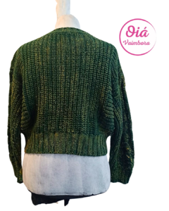 Sweater Or, verde M - comprar online