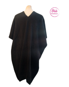 poncho fiambala jazz, negro abarca todos los talles - comprar online