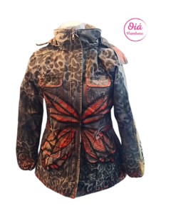 Campera Málaga Mariposa, camel M