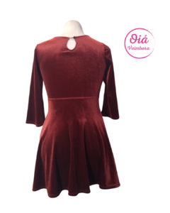 Vestido Pasión, rouge S - comprar online