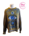 Buzo Ojos, camel s a XL