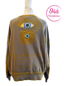 Buzo Ojos, camel s a XL - comprar online