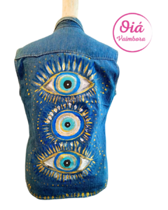 Camisa Ojos jeans L - comprar online