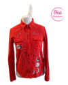 Camisa Fátima, rojo S/M