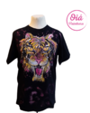 Remera Urbana Tiger, negro L/XL