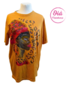 Remera Urbana, Afro naranja L/XL