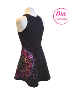 Vestido Kali Mandala, negro M - comprar online