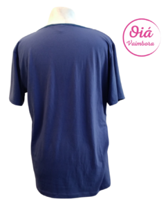 Remera Antonia Colibrí, azul XL - comprar online